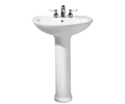 монтаж раковины -тюльпана