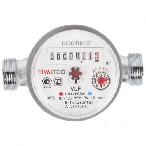 Установка счётчиков воды VALTEC